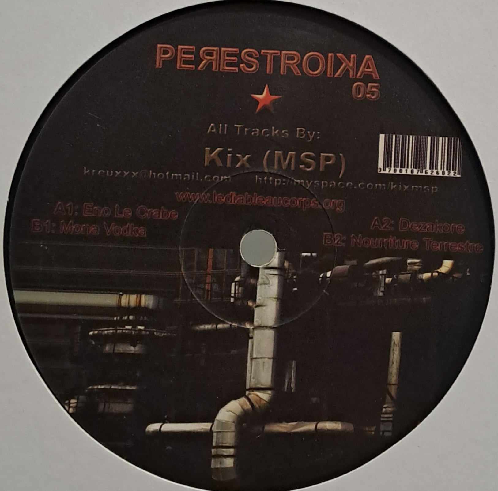 Perestroïka 05 - vinyle hardcore